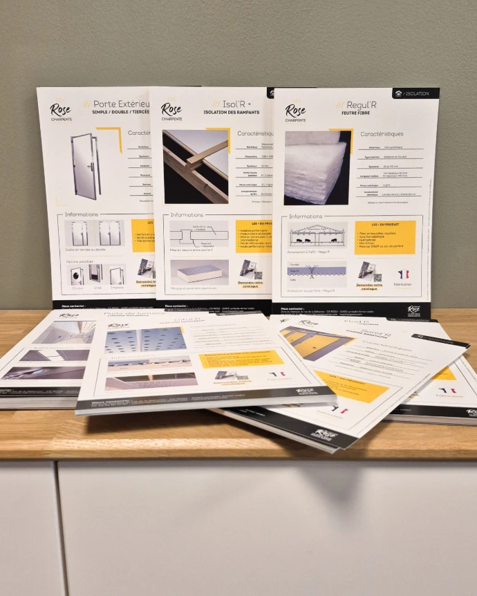 Fiches techniques produits